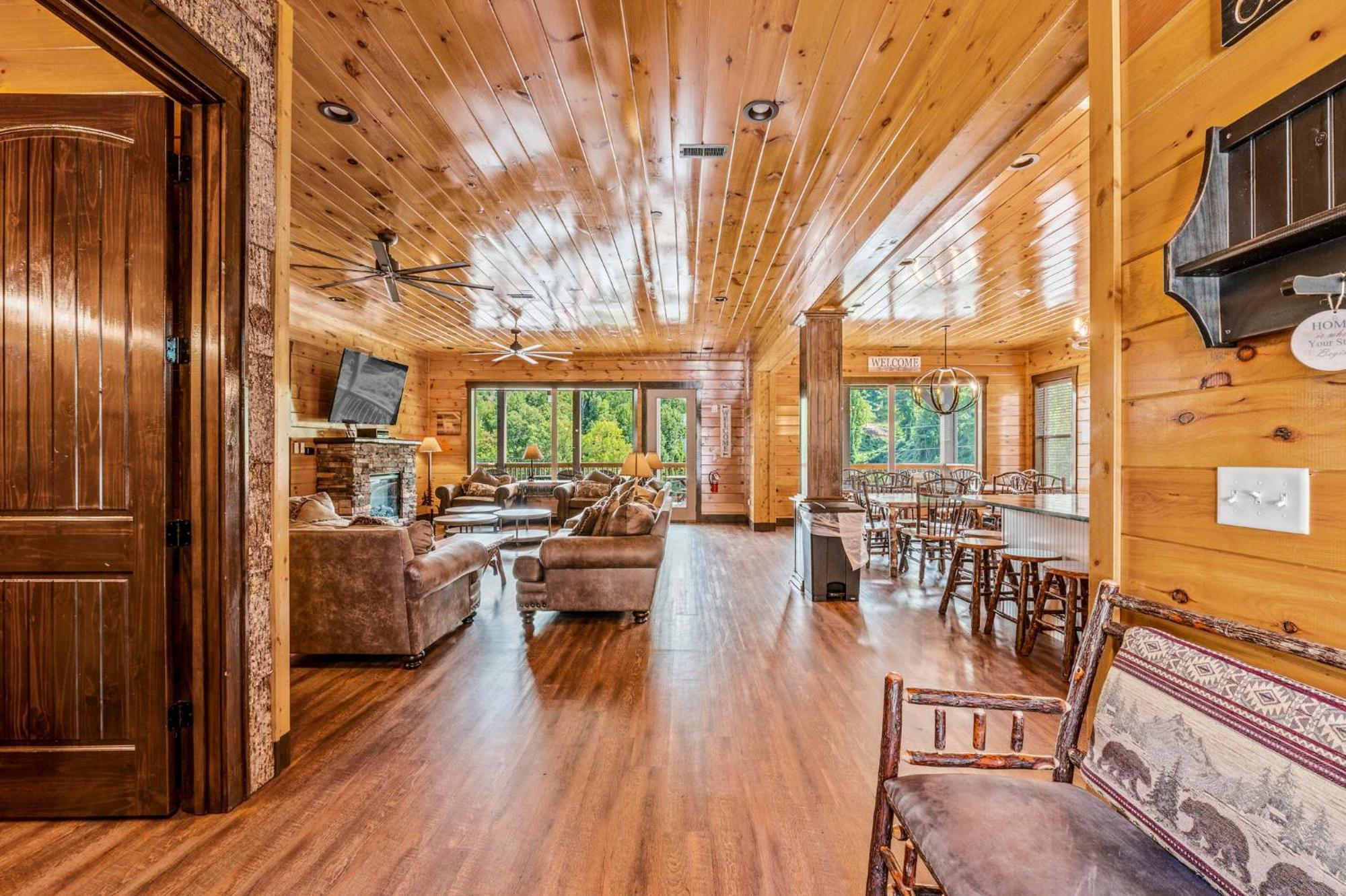 The Majestic Pine Retreat By Stony Brook Cabins Villa Gatlinburg Eksteriør bilde